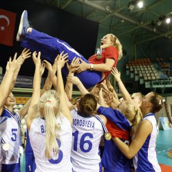 Сборная России девушек не старше 1998 г.р. – двукратный чемпион Европы! Поздравляем нижегородку Анастасию Станкевичуте!